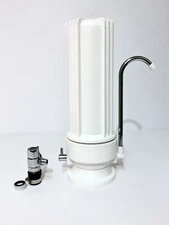 Portable Counter Top Dual Stage Drinking Water Filtration System with Spout