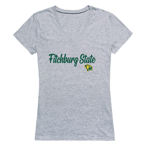 Fitchburg State Falcons NCAA Script Tee for Women