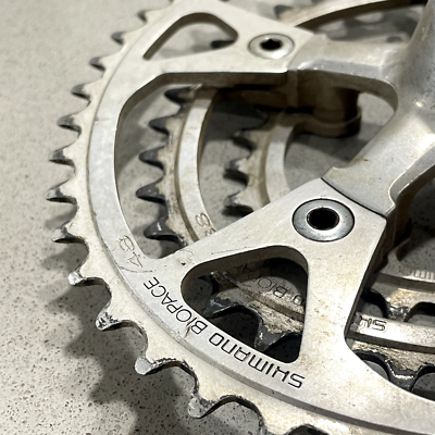 Vintage Takagi Tourney GS Crank Set 170 mm Biopace Road Race