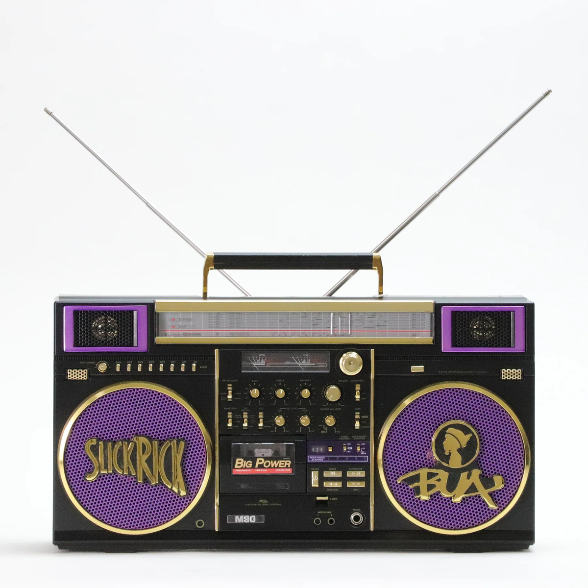 M90 MINI BLASTER BUA Slick Rick Boombox Bluetooth Speaker Radio