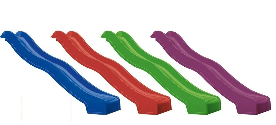 Rutsche Kinder Wellenrutsche Wasserrutsche 2,28m TÜV Karibu