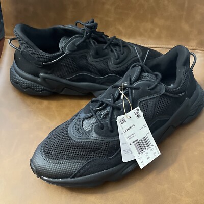 Womens Ozweego Full Black Women's Sneakers And Shoes Adidas