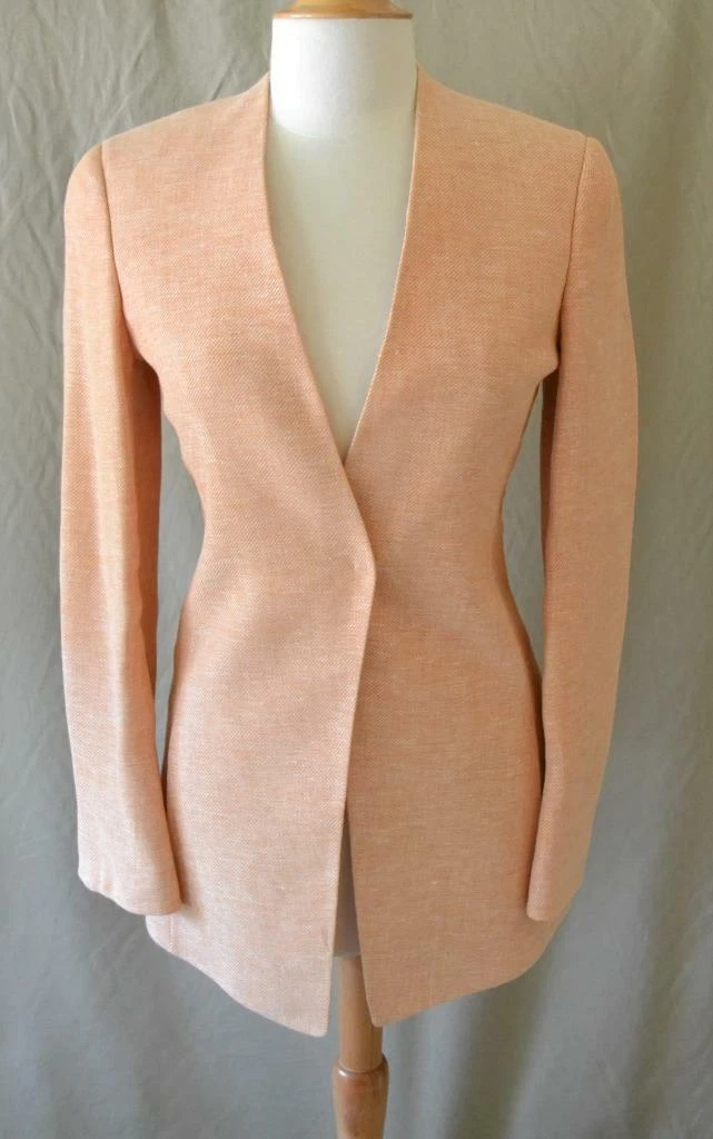 Peach suit shop jacket