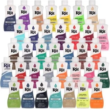 Rit Dye Liquid - Wide Selection of Colors - 8 Oz.