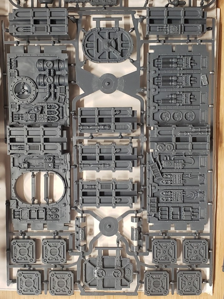 Boîte De Murs Terrain D'Action Walls - 7 Grappes - Jeu De Plateau Gallow Dark