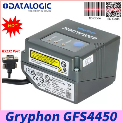 Datalogic GFS4450-9 RS232 2D Reader Barcode Scanner Module Wired Fixed Mounting