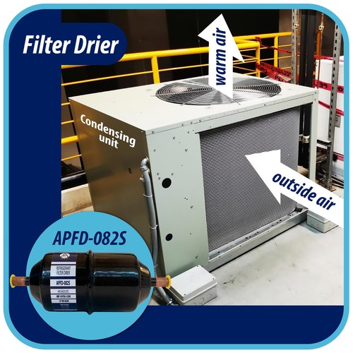 Appli Parts APFD-082S 1/4 in Liquid Line Refrigerant AC Filter Drier hvac Refrig - Picture 8 of 8