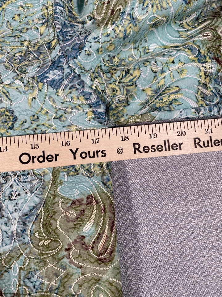 Chaqueta Blazer Baxter Wells Mujer Pequeña Azul Verde Marrón Bordada Carrera Foto 3 de 4