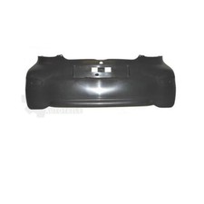 Stoßstange hinten schwarz glatt lackierfähig für Toyota Aygo Bj. 07.05-12.08