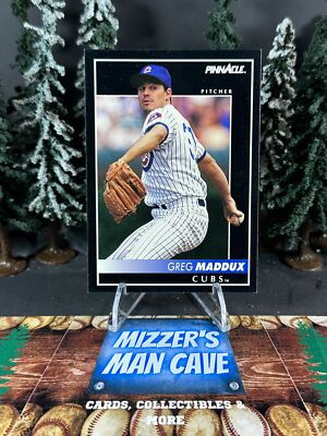 1992 Score Pinnacle Baseball Greg Maddux Cubs Base Card 65