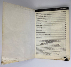 1990 NES Game Genie Video Game Enhancer Programming Manual & Codebook Nintendo