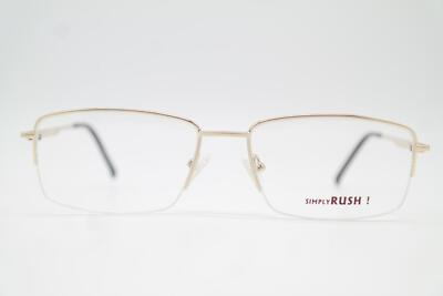 Brille SIMPLY RUSH 2420 Gold Halbrand Brillengestell eyeglasses Neu
