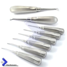 Dental Cryer Root Elevators Tooth Loosening Luxation Extracting Oral Surgery Kit