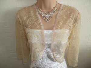 beige bolero shrug