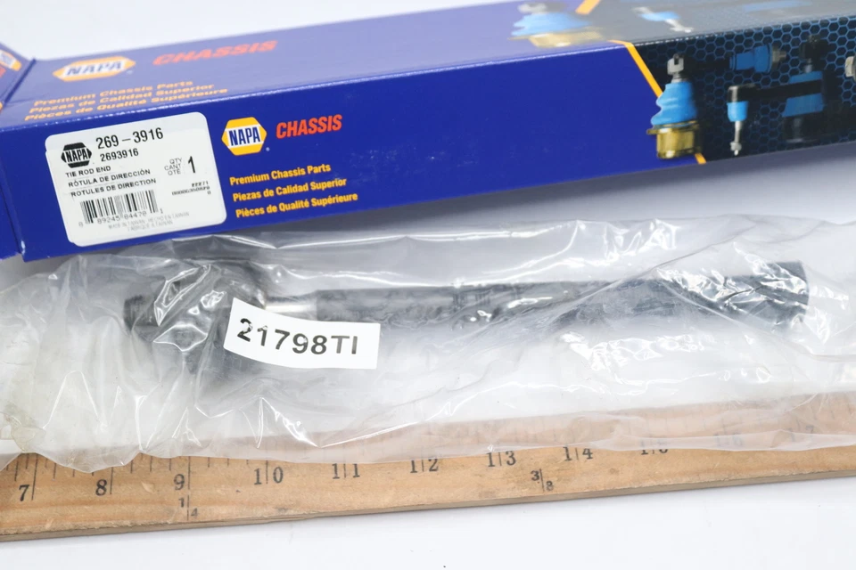 Extremo de varilla de amarre interior del chasis NAPA 269-3916 Foto 3 de 3