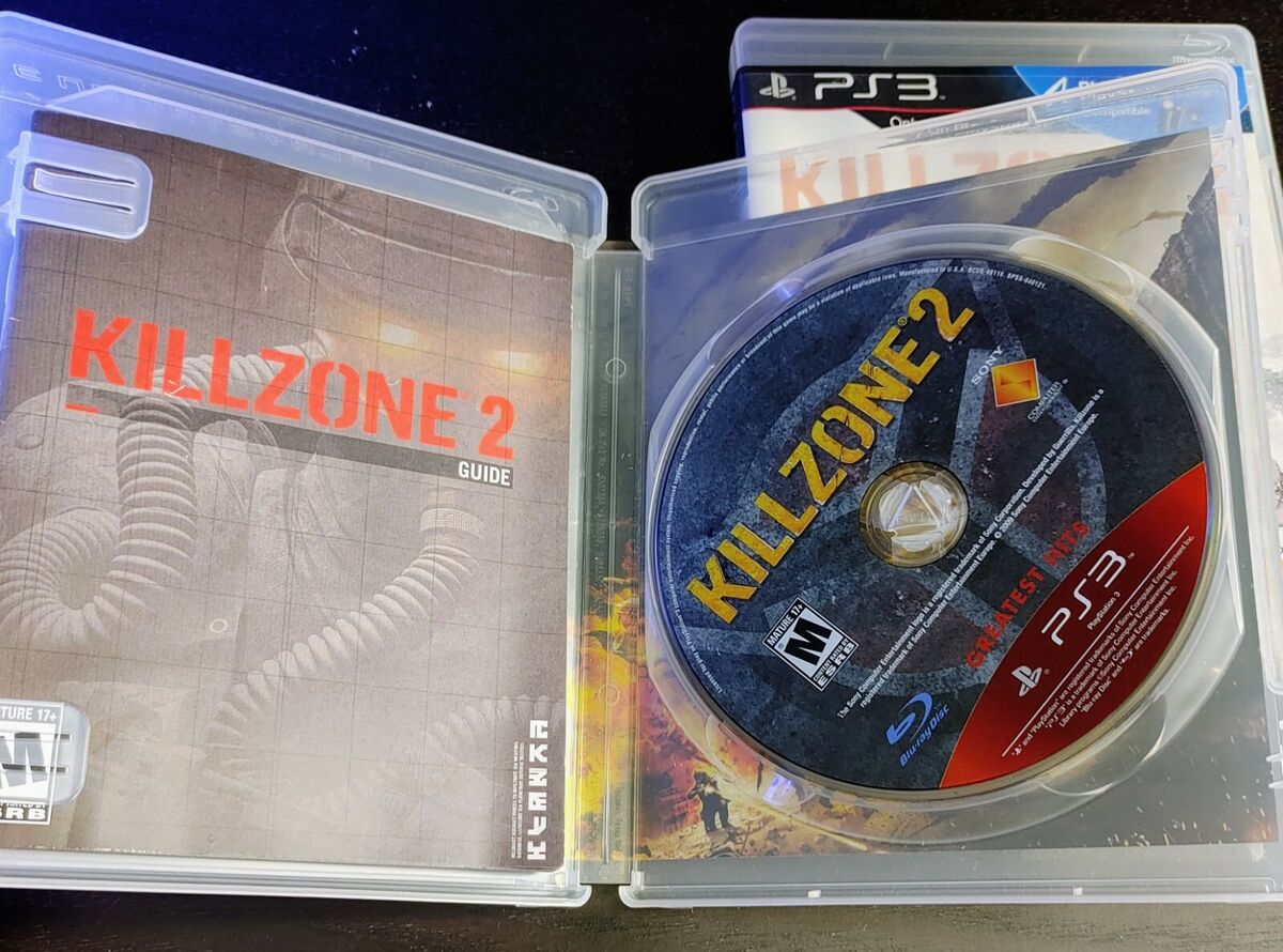 Killzone 2 (Sony PlayStation 3,) Disc & Manual