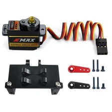 FLYXM EMax ES08MAII Analog Servo for Axial SCX24 1/24 RC ROCK Crawler Car Parts