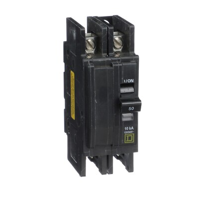 QOUQ250 SQUARE D QOUQ250B 50 AMP 2 POLE 120/240V CIRCUIT BREAKER NEW!!