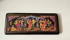 Ardleigh Elliott & Sons Porcelain TRINKET/MUSIC BOX, Signed/Numbered Russia 1991