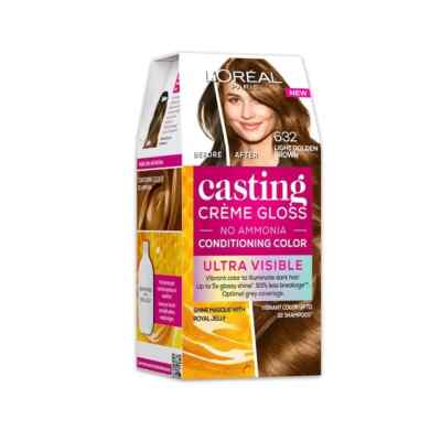 L Oréal Paris Casting Creme Gloss Ultra, Light Golden Brown-632, (100G + 60Ml)