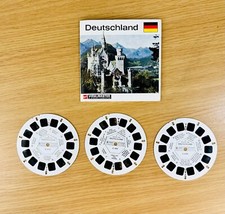VTG View Master Deutschland Germany 3 reel illustrated booklet 60's Collector
