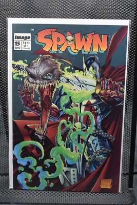 Spawn #15 Image Comics 1993 Todd McFarlane Al Simmons Violator Wanda 9.6