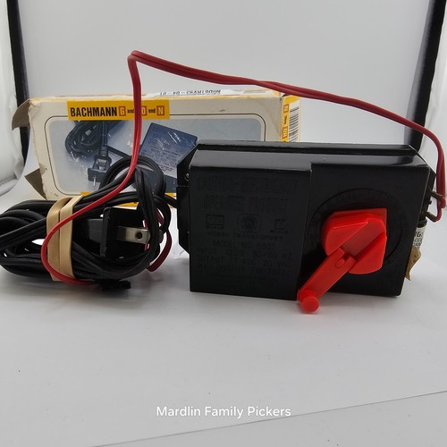 Bachmann 6607 Hobby Transformer Power Pack HO & N Scale Train Used Untested Box