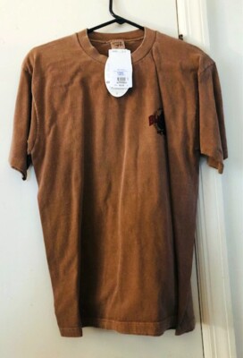 Vintage Crazy Shirt Hawaii Brown Black Jack Beer T-Shirt Size M Medium NWT