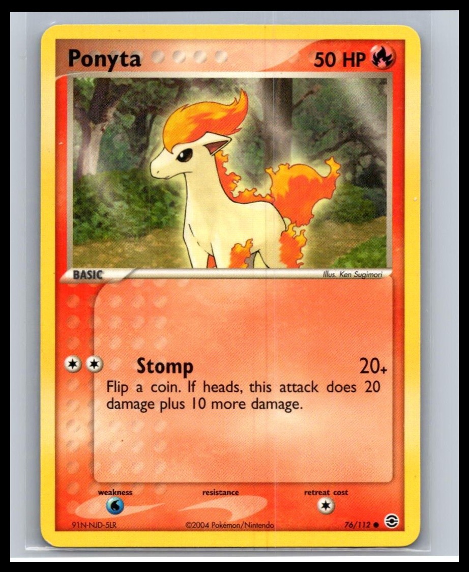 EX FireRed & LeafGreen #76/112 Ponyta LP