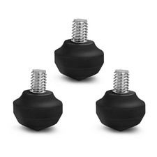 3 Pcs Universal Tripod Rubber Foot Spike Anti-Slip 3/8 Fits Camera Monopods