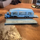 Vintage Dinky Toy #982 Delivery Service Truck Transporter Car With Loading Ramp