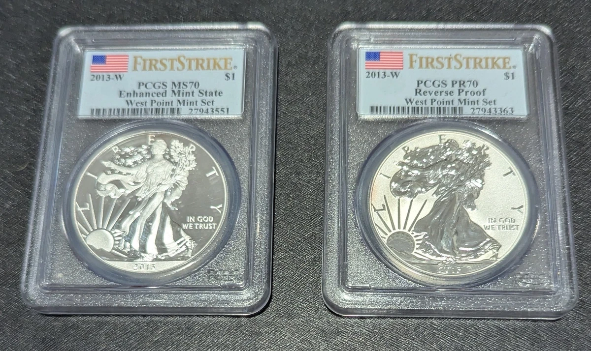 American Eagle MS 70 Graded 2013 Silver Bullion Coins for sale | eBay