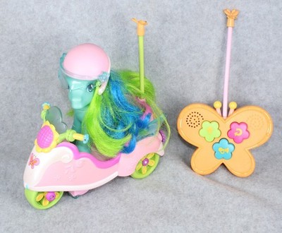 My Little Pony G3 Scootaloo, remote & Scooter Works Scooter