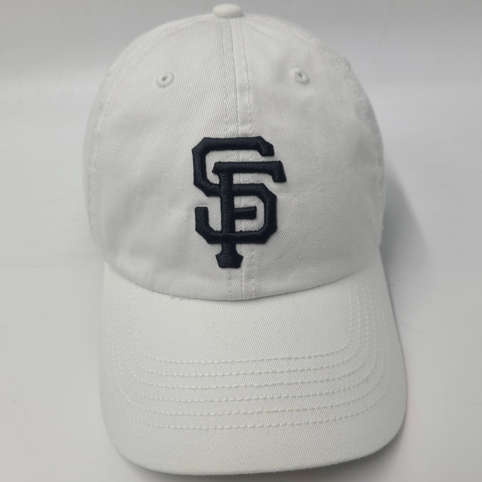 San Francisco Giants Hat Fitted XL 47 Brand Franchise White Black Perfect Fit