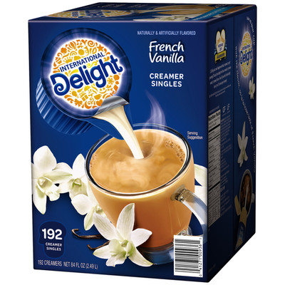 International Delight Liquid Creamer, French Vanilla, 192-Count