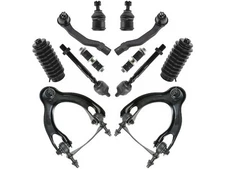 13RY76Z Front Control Arm Ball Joint Tie Rod and Sway Bar Link Kit Fits Civic