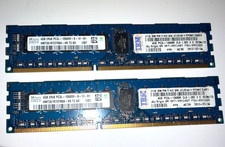 Lot of 2 SKHynix 4GB HMT351R7CFR8A-H9 PC3L-10600R DDR3 ECC Server Ram