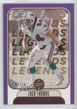 2021 Panini Legacy Legends Violet 2/10 Zach Thomas #113 HOF lz7