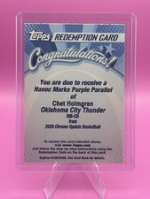 2022 Topps X Chet Holmgren Curated Basketball Cards Checklist 28