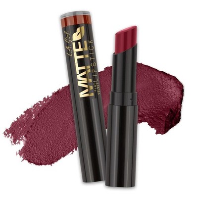 Set of 2 L.A. Girl Matte Flat Velvet Lipstick, Runway GLC822