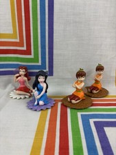 Disney Tinkerbell Fairies Lot of 4 Figures PVC Decopac Cake Topper Stampers
