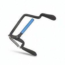 1 Piece Brick Clamp Steel Lifting Tool Brick Handling Device Blue Handle