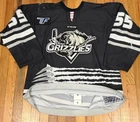 Utah Grizzlies C.J. Eick Game Worn ECHL Pro Hockey AND OIL KINGS Jersey Lot Of 2