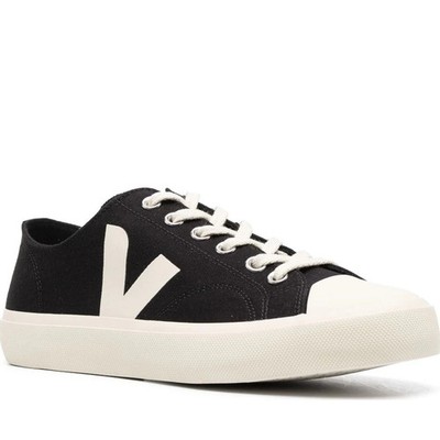 VEJA Wata II Low Herren Schwarze Textil Sneaker Freizeit PL0101397B