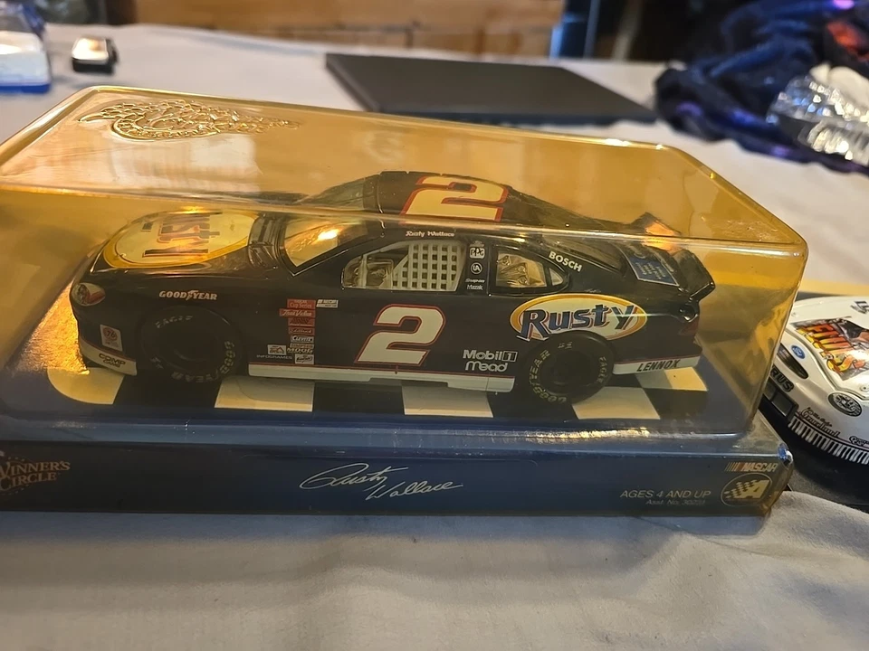 1:24 Rusty Wallace #2 Miller Lite LOT - Image 3 of 4