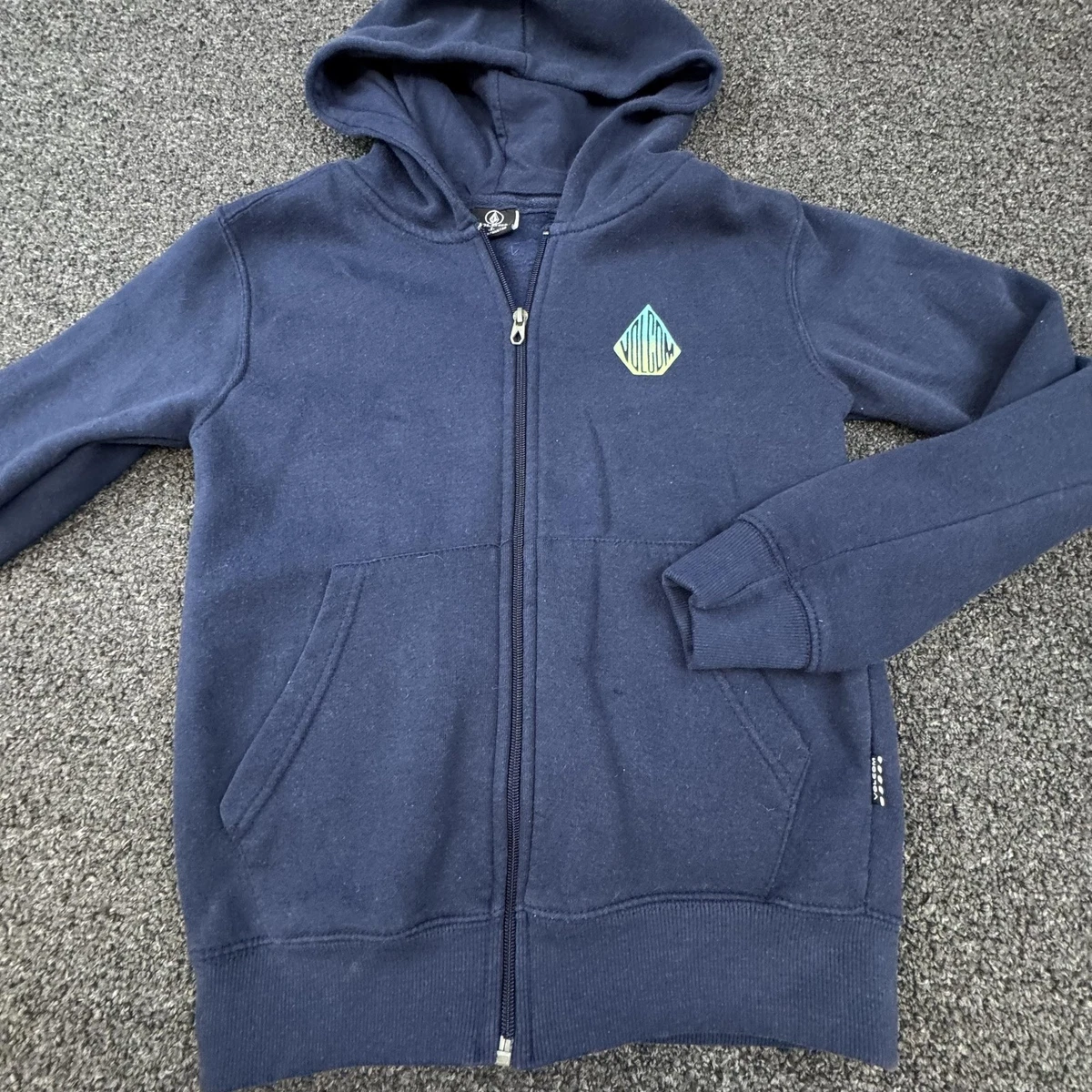 Pull Hoodie VOLCOM PACKSADDLE - Garçon - Taille Small - Couleur AFB - Coton/polyester