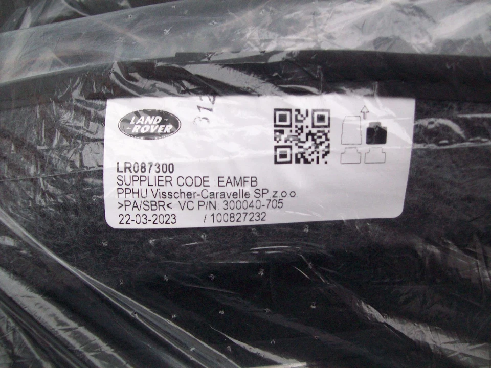 Land Rover Discovery Sport L550 Carpet Floor Mats Genuine LR087300 2015-2020 - Image 4 of 4