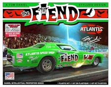Atlantis Models 1/32 Tom Daniels Funny Car The Fiend Plastic Model ATLAMCM8278