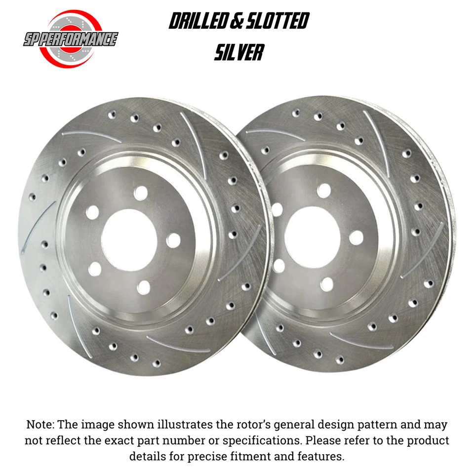 Front Disc Brake Rotor Set for 1995-1996 Chevrolet Blazer - Image 4 of 4