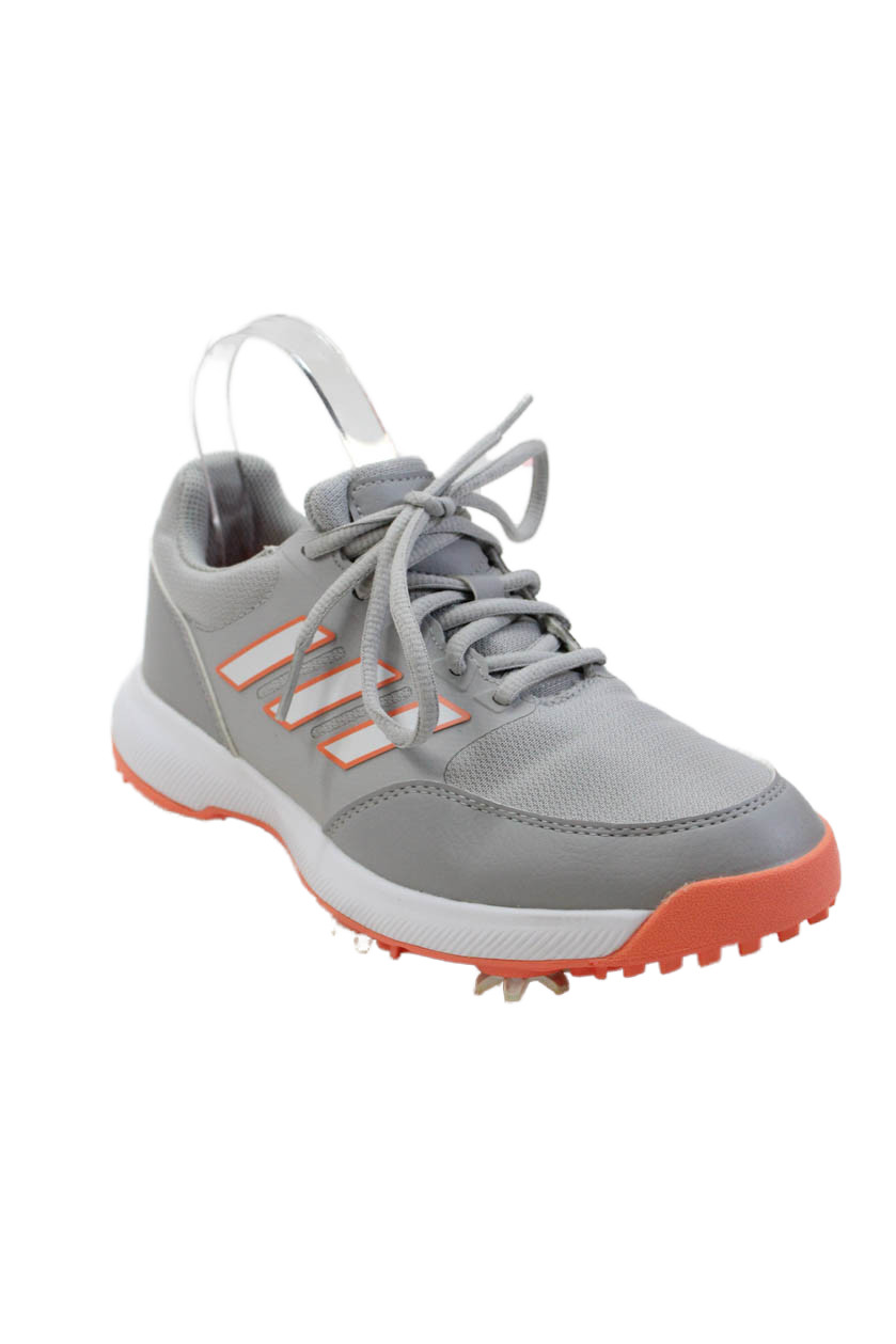 Adidas Womens Lace up Low Top Athletic Cleat Sneakers Light Gray Size 6 Adidas Womens Lace up Low Top Athletic Cleat Sneakers Light Gray Size 6